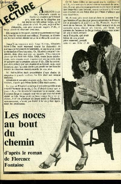 BS LECTURE N3419 - LES NOCES AU BOUT DU CHEMIN + TRICOT : UN AUTOMNE AU CHAUD