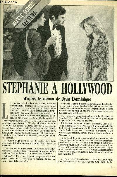 BS LECTURE N3447 - STEPHANIE A HOLLYWOOD