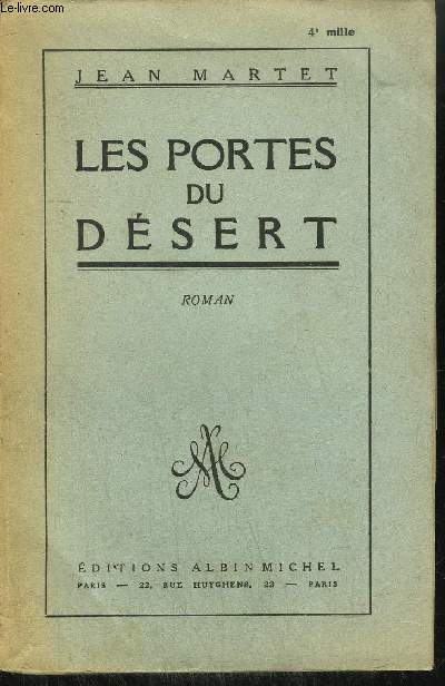 LES PORTES DU DESERT