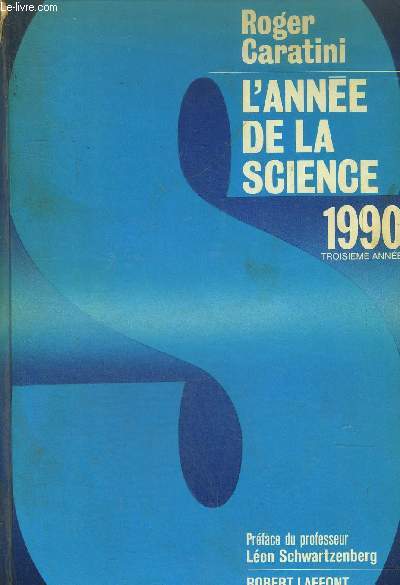 L'ANNEE DE LA SCIENCE 1990 TROISIEME ANNEE