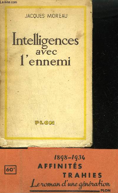 INTELLIGENCES AVEC L'ENNEMI (1898-1934)