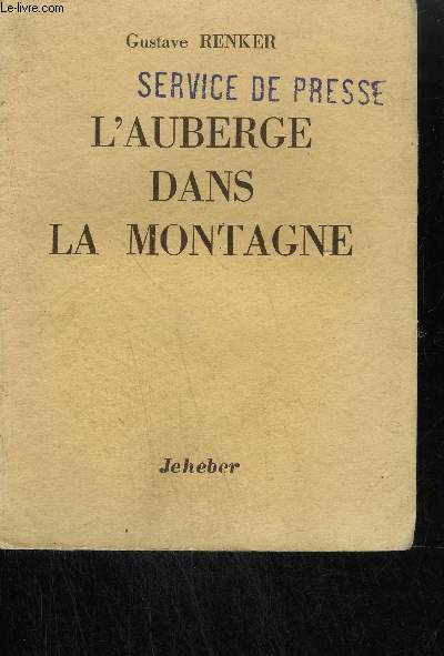 L'AUBERGE DANS LA MONTAGNE