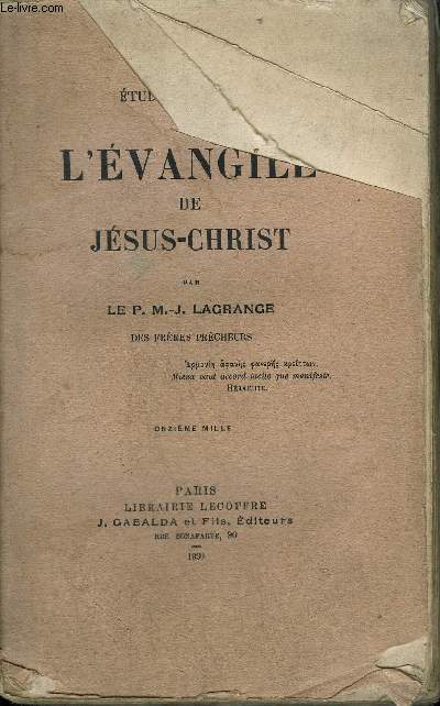 L'EVANGILE DE JESUS-CHRIST