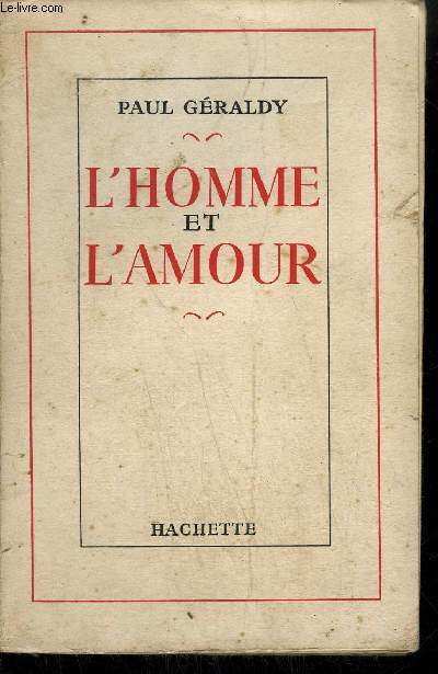 L'HOMME ET L'AMOUR