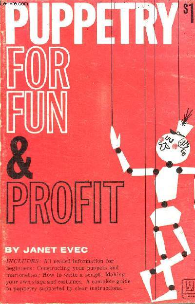 PUPPETRY FOR FUN & PROFIT