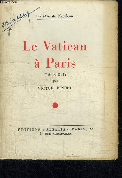 LE VATICAN A PARIS (1809-1814)