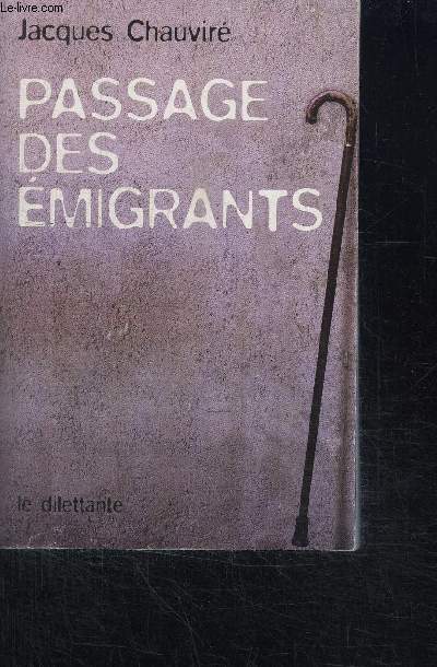 PASSAGE DES EMIGRANTS