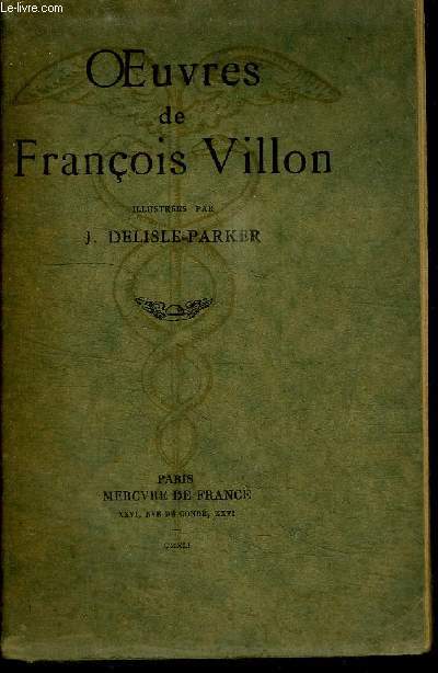 OEUVRES DE FRANCOIS VILLON