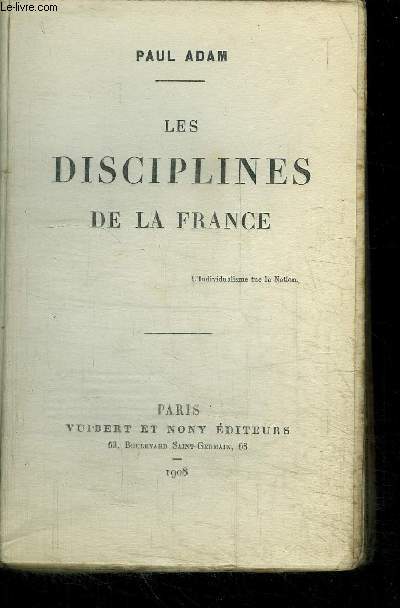 LES DISCIPLINES DE LA FRANCE