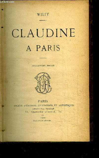 CLAUDINE A PARIS / 50e EDITION