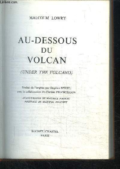 AU-DESSOUS DU VOLCAN / COLLECTION LE CHEMIN DE LA VIE