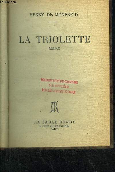 LA TRIOLETTE