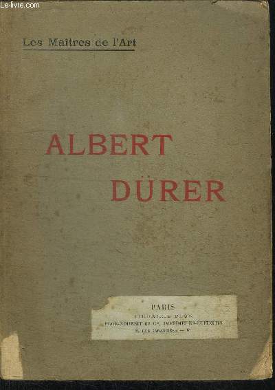 ALBERT DRER / COLLECTION LES MAITRES DE L'ART