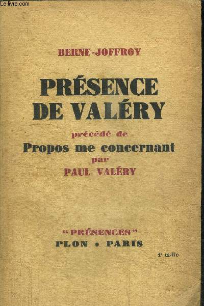 PRESENCE DE VALERY / COLLECTION PRESENCES