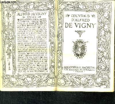 OEUVRES D'ALFRED DE VIGNY