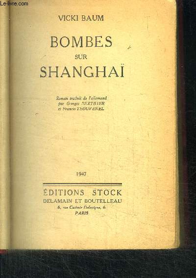BOMBES SUR SHANGHAI