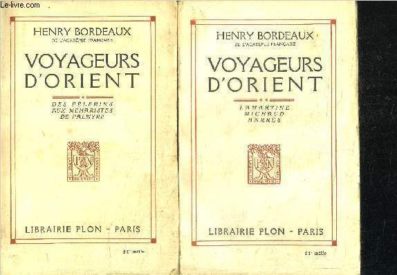 VOYAGEURS D'ORIENT - TOME 1 + 2 EN 2 VOLUMES