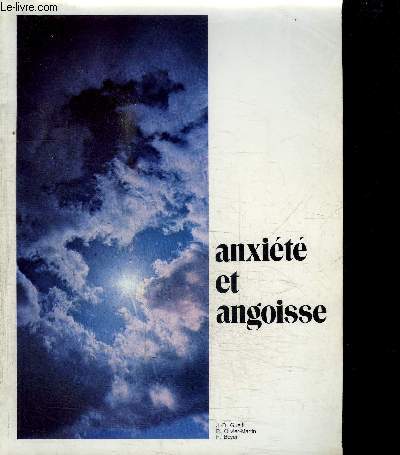 ANXIETE ET ANGOISSE