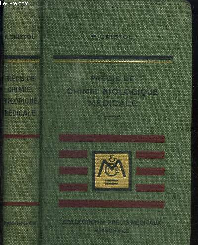 PRECIS DE CHIMIE BIOLOGIE MEDICALE