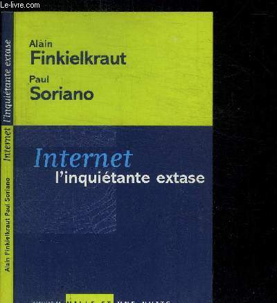 INTERNET - L'INQUIETANTE EXTASE