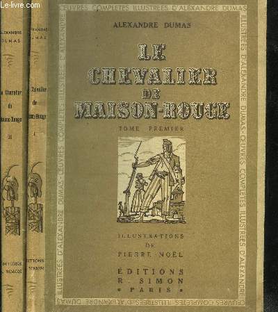 LE CHEVALIER DE MAISON-ROUGE TOME 1 + 2 EN 2 VOL.
