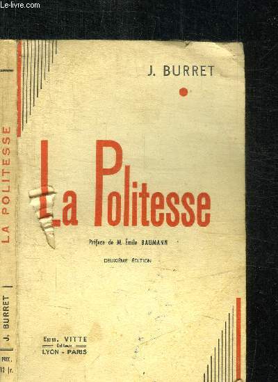 LA POLITESSE - 2e EDITION