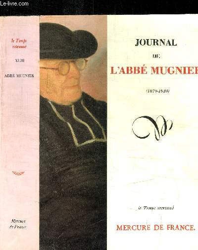 JOURNAL DE L'ABBE MUGNIER (1879-1939)