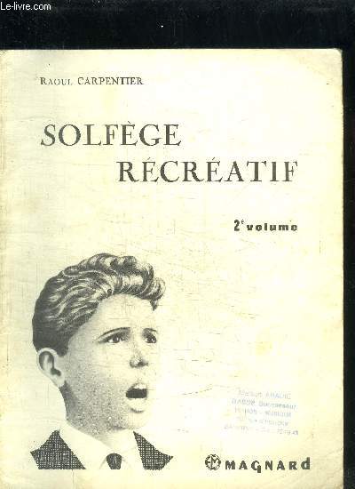 SOLFEGE RECREATIF - 2e VOLUME