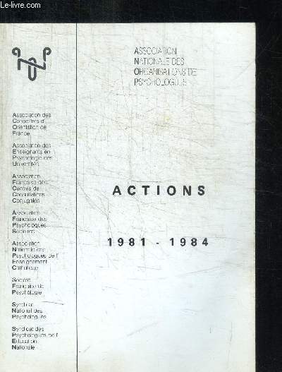ACTIONS 1981-1984