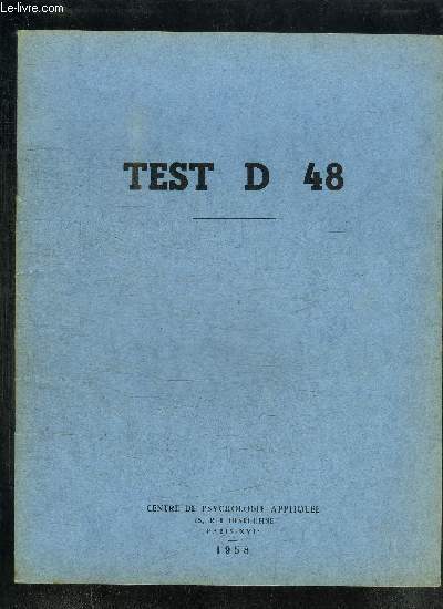 TEST D48 - CPA 4-48