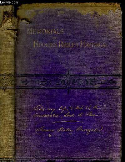 MEMORIALS OF FRANCES RIDLEY HAVERGAL