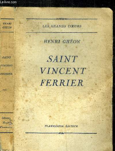 SAINT VINCENT FERRIER / COLLECTION LES GRANDS COEURS