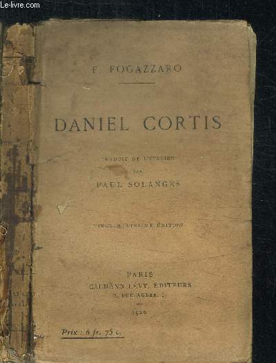 DANIEL CORTIS - 24e EDITION