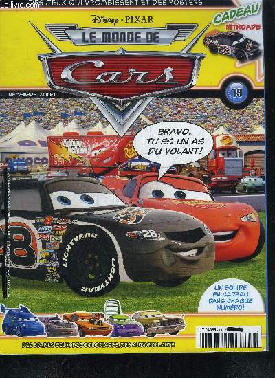 LE MONDE DE CARS - N19 - DECEMBRE 2009 - DES BD, DES JEUX, DES BRICOLAGES...