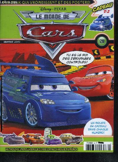 LE MONDE DE CARS - N20 - JANVIER 2010 - DES BD, DES JEUX, DES BRICOLAGES...