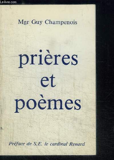 PRIERES ET POEMES