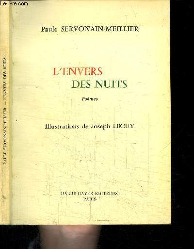L'ENVERS DES NUITS - POEMES