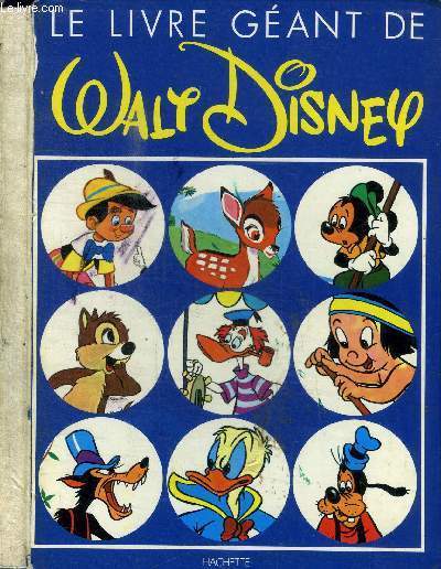 LE LIVRE GEANT DE WALT DISNEY