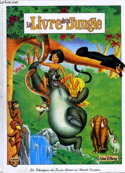 LE LIVRE DE LA JUNGLE - LES CLASSIQUES DU DESSIN ANIME EN BANDE DESSINEE