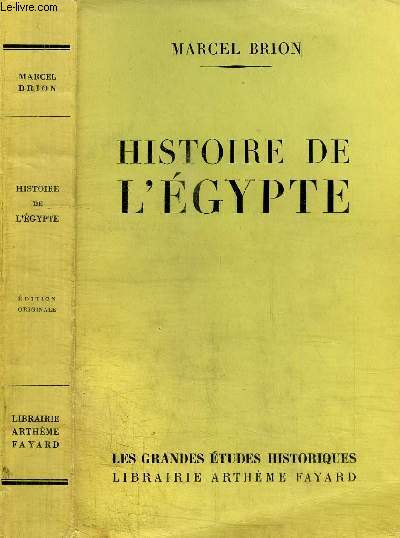 HISTOIRE DE L'EGYPTE