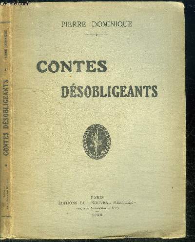 CONTES DESOBLIGEANTS