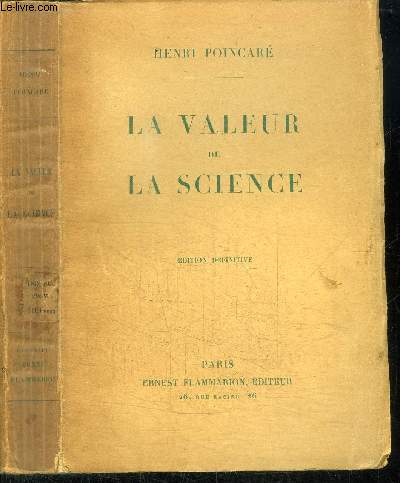 LA VALEUR DE LA SCIENCE