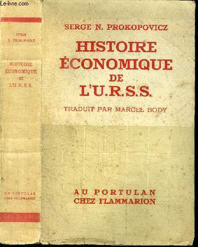 HISTOIRE ECONOMIQUE DE L'U.R.S.S.