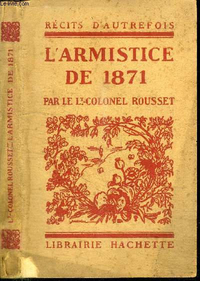 L'ARMISTICE DE 1871