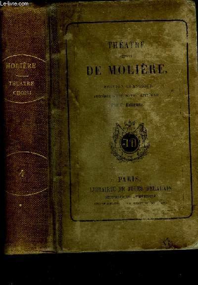 THEATRE DE MOLIERE - TOME 4