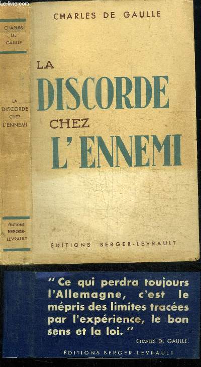 LA DISCORDE CHEZ L'ENNEMI