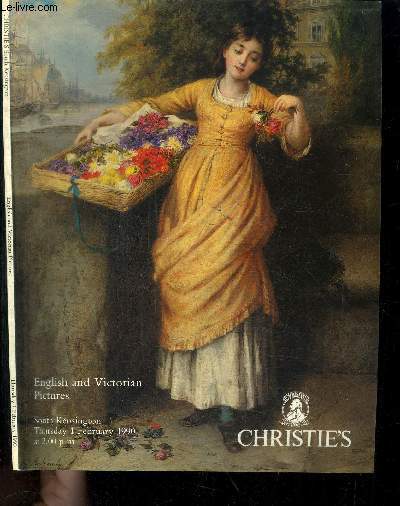 CATALOGUE DE VENTE AUX ENCHERES : ENGLISH AND VICTORIAN PICTURES - SOUTH KENSINGTON - THURSDAY 1 FEBRUARY 1990