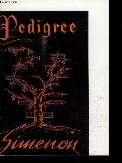 CATALOGUE DE VENTE AUX ENCHERES : PEDIGREE SIMENON - VENTE PUBLIQUE DU 24 AVRIL 1993 - GALEIRE SIMONSON - 2DE PARTIE - BEL ENSEMBLE D'EDITIONS ORIGINALES DE GOERGES SIMENON dont Pedigree et Au pont des Arches