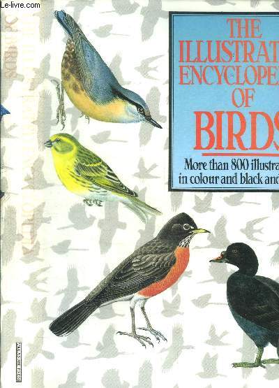THE ILLUSTRATED ENCYCLOPEDIA OF BIRDS - MORE THE 800 ILLUSTRATIONS IN COLOUR AND BLACK AND WHITE