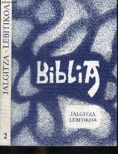 BIBLIA N2 - JALGIZA - LEBITIKOA